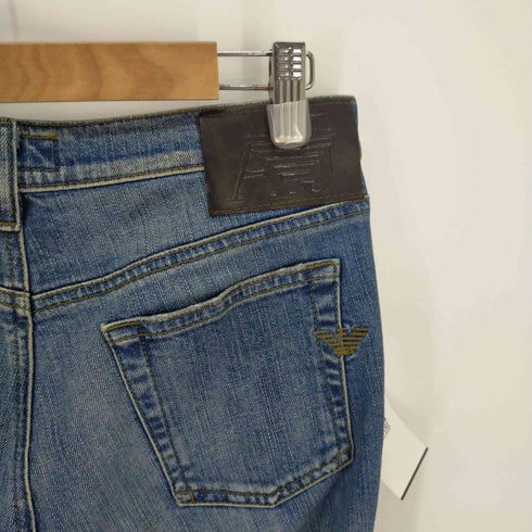 アルマーニジーンズ ARMANI JEANS ジッパーフライブーツカットデニムパンツ メンズ 29