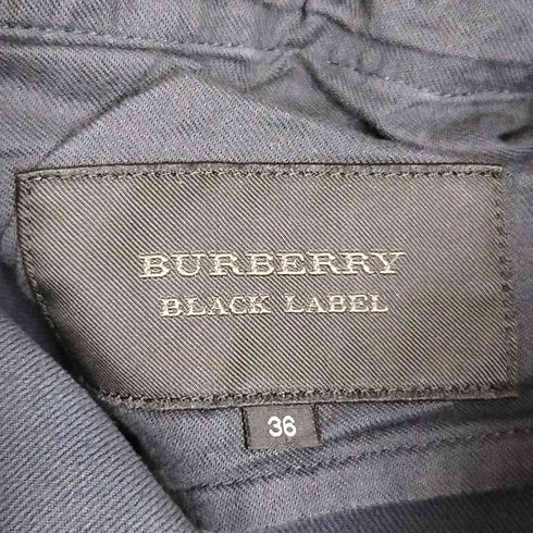 バーバリーブラックレーベル BURBERRY BLACK LABEL テーパードスキニーパンツ レディース 36