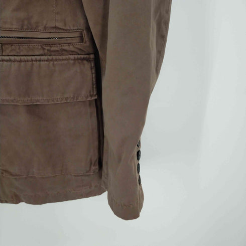 マイケルコース Michael Kors 2WAY コットンミドルジャケット ジッパー ボタン メンズ import:S