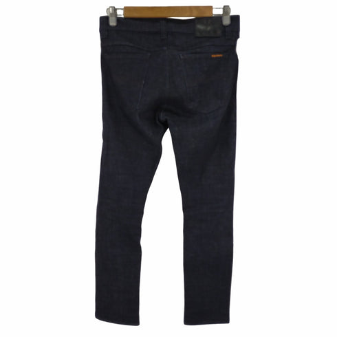 ヌーディージーンズ Nudie Jeans TILTED TOR DRY INDIGOFERA ボタンフライテーパードデニムパンツ 濃紺 メンズ 30/30