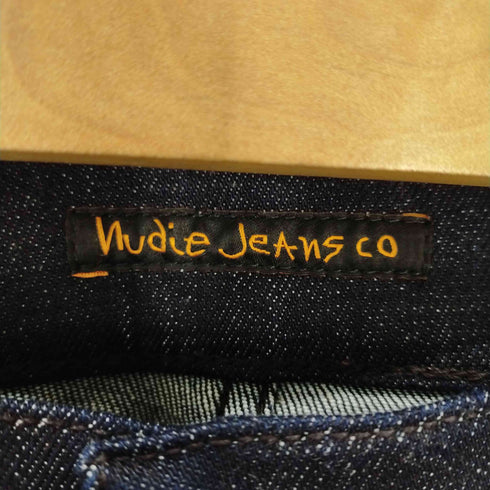 ヌーディージーンズ Nudie Jeans TILTED TOR DRY INDIGOFERA ボタンフライテーパードデニムパンツ 濃紺 メンズ 30/30