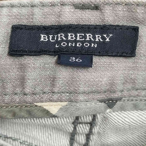 バーバリーロンドン BURBERRY LONDON スリムストレート スキニーパンツ レディース 36