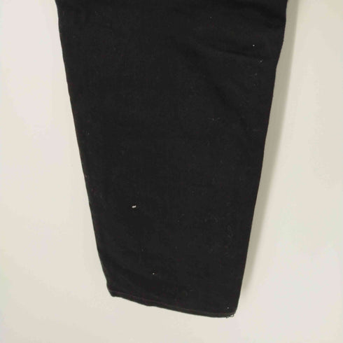 ヌーディージーンズ Nudie Jeans Lean Dean DRY EVERBLACK テーパードブラックコットンパンツ メンズ 31/30