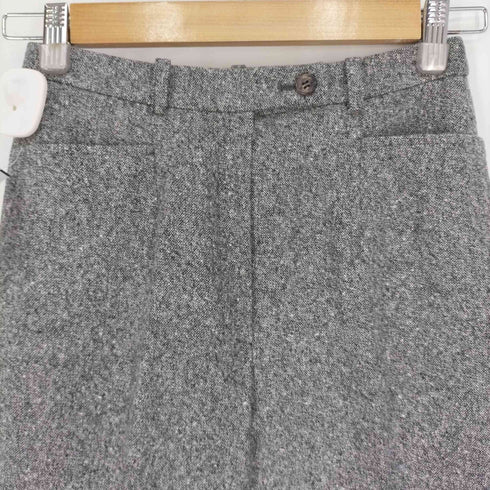バーバリーズ BURBERRYS カシミヤブレンド ラムウールスラックスパンツ レディース 7AP(36)