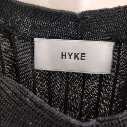 ハイク HYKE 23SS プリーツニットピスチェ レディース