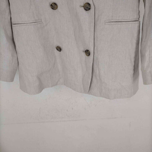 プラージュ PLAGE 21SS リネンノーカラージャケット レディース JPN:38