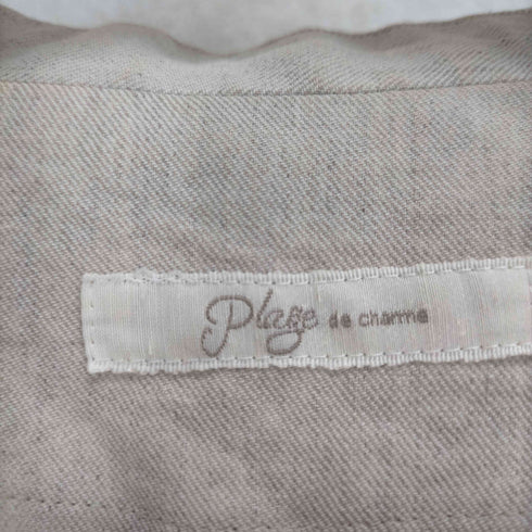 プラージュ PLAGE 21SS リネンノーカラージャケット レディース JPN:38