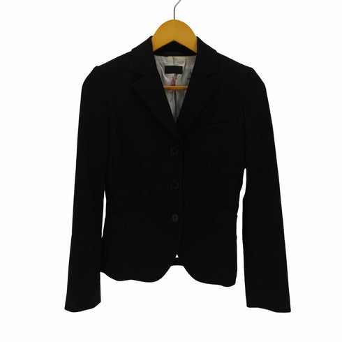 ポールスミスブラック Paul Smith BLACK ステッチ デザイン テーラード ジャケット レディース JPN:38