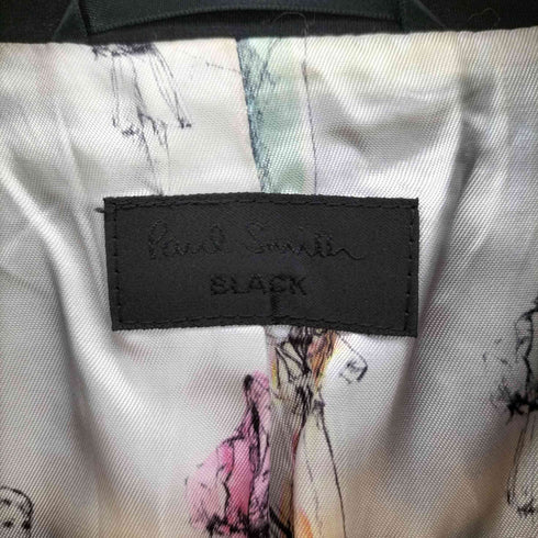 ポールスミスブラック Paul Smith BLACK ステッチ デザイン テーラード ジャケット レディース JPN:38