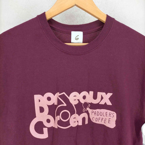 ロクビューティーアンドユースユナイテッドアローズ 6 BEAUTY & YOUTH UNITED ARROWS プリント半袖Tシャツ レディース