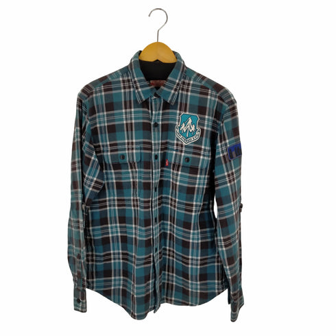 リーバイス LEVI STRAUSS&CO パッチワークチェックシャツ メンズ import:XL