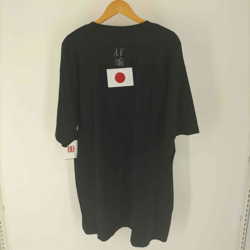 比喩 殺 国旗ワッペン S/S Tシャツ メンズ 6XL