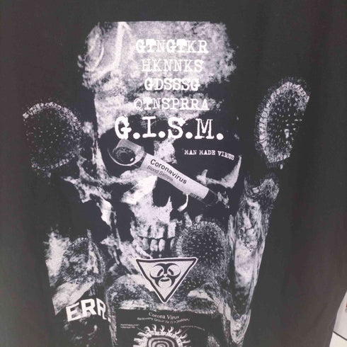 BEAST ARTS ハードコアパンクバンド 両面プリント S/S Tシャツ メンズ JPN:XL