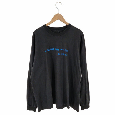 シャンティー SHANTii CHANGE THE WORLD ( a little bit ) L/S TEE メンズ