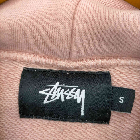 ステューシー Stussy プリントロゴ ショート スウェットパーカー レディース JPN:S