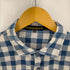 マリテフランソワジルボー MARITHE FRANCOIS GIRBAUD リネン混 ブロックチェック S/S シャツ メンズ 105
