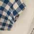 マリテフランソワジルボー MARITHE FRANCOIS GIRBAUD リネン混 ブロックチェック S/S シャツ メンズ 105