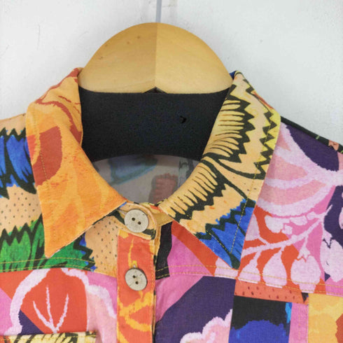 デシグアルバイクリスチャンラクロワ Desigual by Christian LACROIX 22SS エコロジックビスコース シャツワンピース レディース import:XS