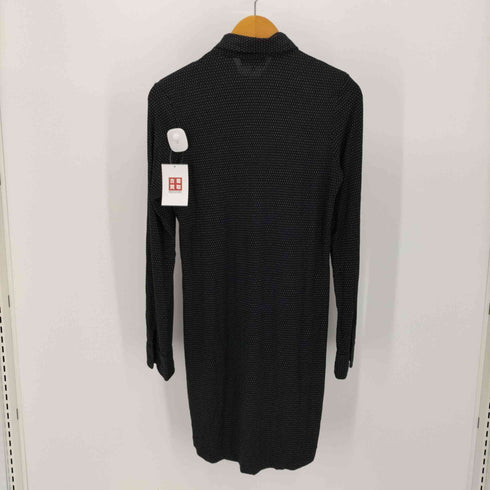 アニエスベー agnes b. PARIS 総柄 ロング L/S シャツ レディース JPN:2
