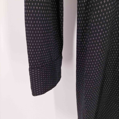 アニエスベー agnes b. PARIS 総柄 ロング L/S シャツ レディース JPN:2