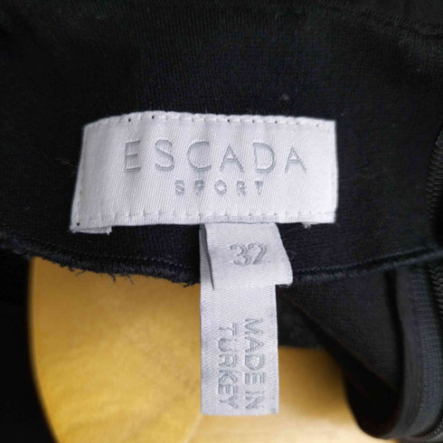 エスカーダスポーツ ESCADA SPORT ショルダースタッズ ストレッチ S/S ワンピース レディース 32