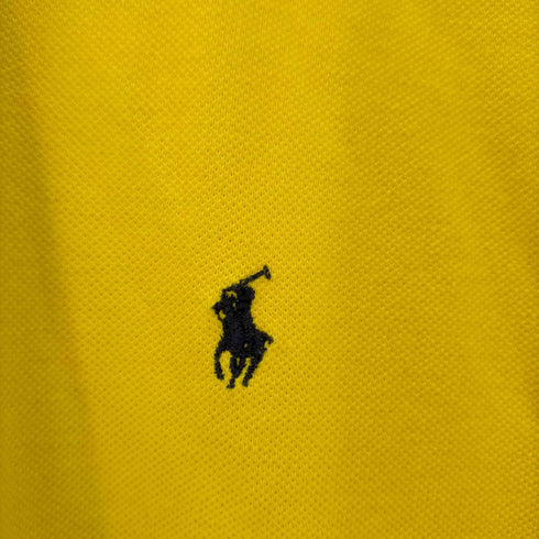 ポロバイラルフローレン Polo by RALPH LAUREN USA製 ポニー刺繍 ポロシャツ メンズ import:L