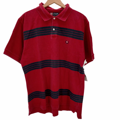 チャップスラルフローレン CHAPS RALPH LAUREN ボーダーポロシャツ メンズ import:L