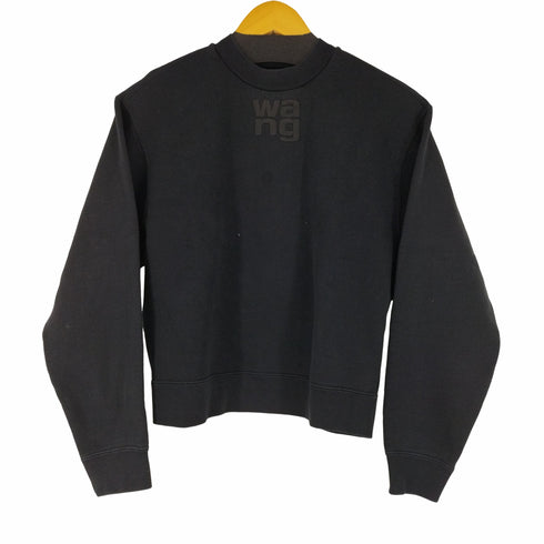 アレキサンダーワン Alexander Wang alexanderwang.t フロント発泡ロゴ クロップドスウェット メンズ import:XS