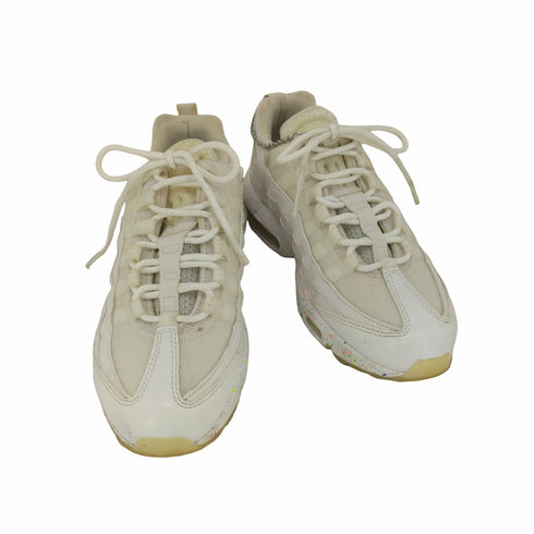 ナイキ NIKE AIR MAX 95 エア マックス 95 ホワイト/ポイズングリーン/ハイパークリムゾン/メタリックシルバー レディース JPN:24.5