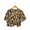マッキントッシュフィロソフィー MACKINTOSH PHILOSOPHY 総柄 S/S ブラウス レディース 38