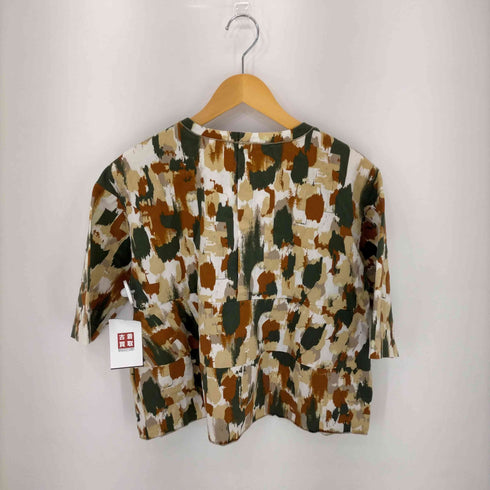 マッキントッシュフィロソフィー MACKINTOSH PHILOSOPHY 総柄 S/S ブラウス レディース 38