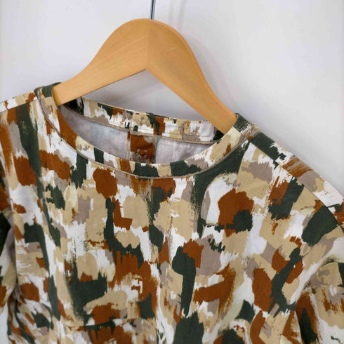 マッキントッシュフィロソフィー MACKINTOSH PHILOSOPHY 総柄 S/S ブラウス レディース 38