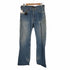 リー Lee 日本製 30S復刻 片耳 赤タグ 101 COWBOYボタン ボタンフライデニムパンツ メンズ W34×33