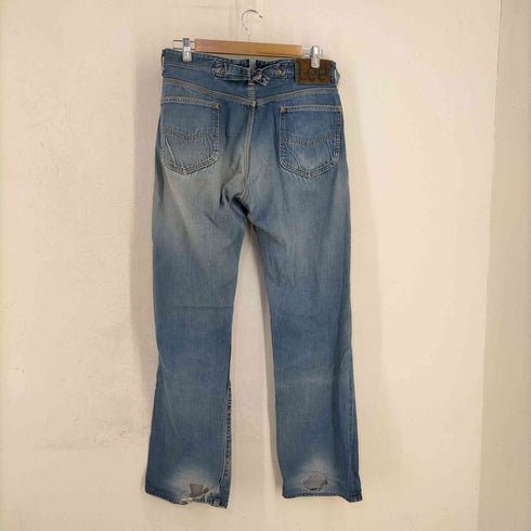 リー Lee 日本製 30S復刻 片耳 赤タグ 101 COWBOYボタン ボタンフライデニムパンツ メンズ W34×33