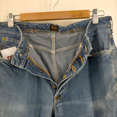 リー Lee 日本製 30S復刻 片耳 赤タグ 101 COWBOYボタン ボタンフライデニムパンツ メンズ W34×33