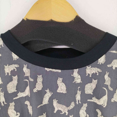クーポール coupole キャットプリントTシャツ レディース JPN:40