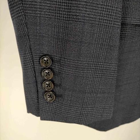 エルメネジルドゼニア ERMENEGILDO ZEGNA グレンチェック2Bテーラードジャケット メンズ