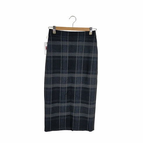 ラルフローレンパープルレーベル RALPH LAUREN PURPLE LABEL ウール チェックスカート レディース 2