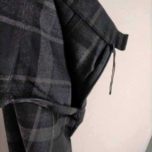 ラルフローレンパープルレーベル RALPH LAUREN PURPLE LABEL ウール チェックスカート レディース 2