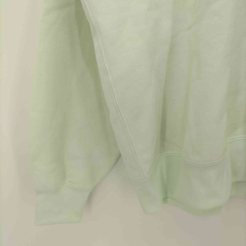 オーラリー AURALEE 19AW BAGGY POLYESTER SWEAT HALF ZIP P/O メンズ 4