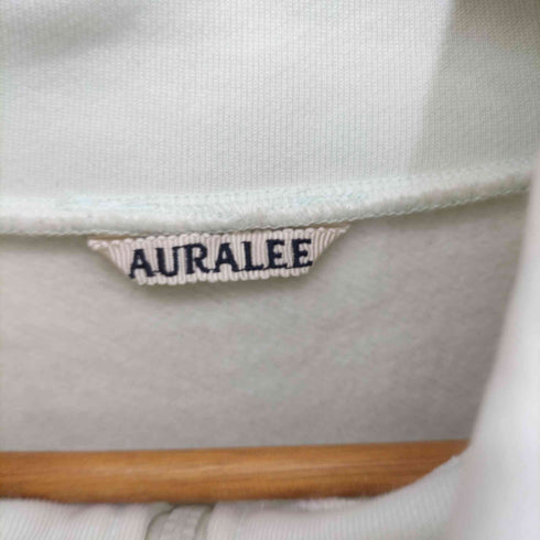 オーラリー AURALEE 19AW BAGGY POLYESTER SWEAT HALF ZIP P/O メンズ 4