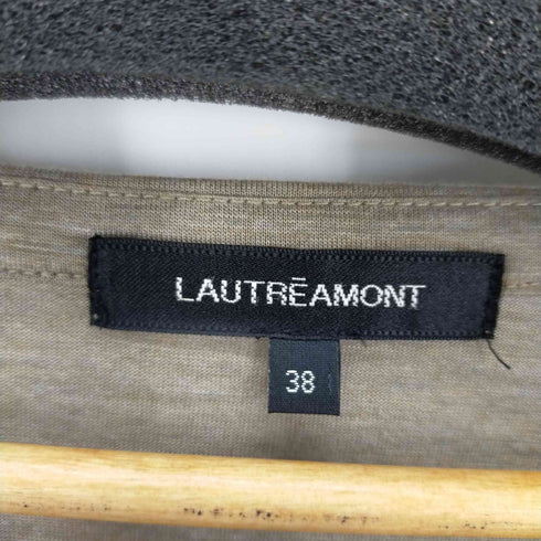 ロートレアモン LAUTREAMONT フロントポケットノースリーブトップス レディース JPN:38