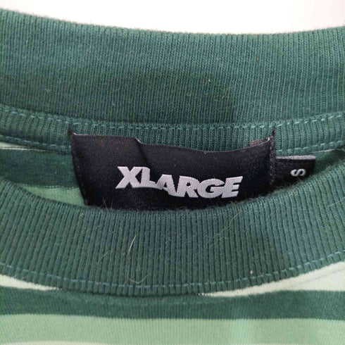エクストララージ XLARGE 23SS STRIPED S/S TEE クルーネック ボーダー ショートスリーブ メンズ JPN:S