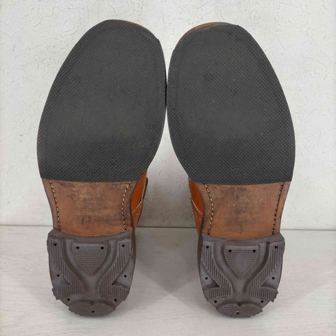 トリッカーズ Trickers イングランド製 MALTON / C-SHADE TAN ウィングチップ カントリーブーツ メンズ UK:9.5