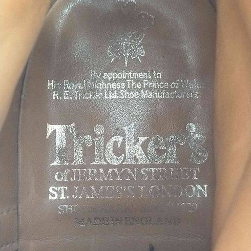 トリッカーズ Trickers イングランド製 MALTON / C-SHADE TAN ウィングチップ カントリーブーツ メンズ UK:9.5