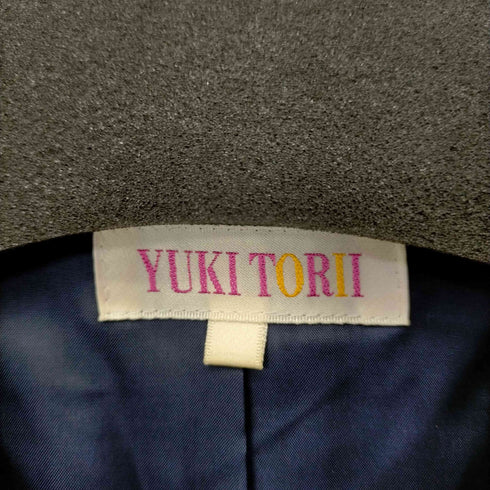 ユキトリイ YUKI TORII 切替ウールギャバジャケット レディース DE:38