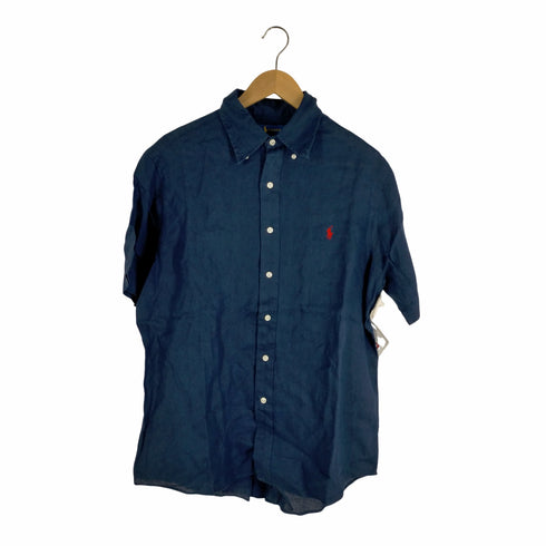 ラルフローレン RALPH LAUREN 刺繍ロゴ半袖シャツ メンズ import:M