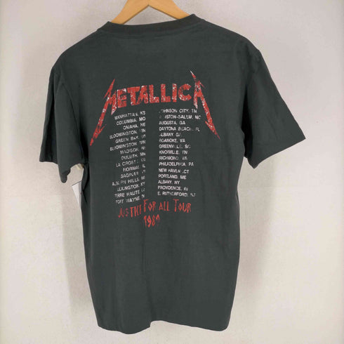 BUNNY RABBIT METALLICA プリント半袖Tシャツ メンズ JPN:L