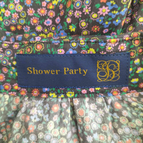 シャワーパーティ shower party マルチカラー花柄シャツ レディース JPN:1