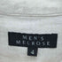 メンズメルローズ MENS MELROSE フックデザイン リネン L/S シャツ メンズ JPN:4